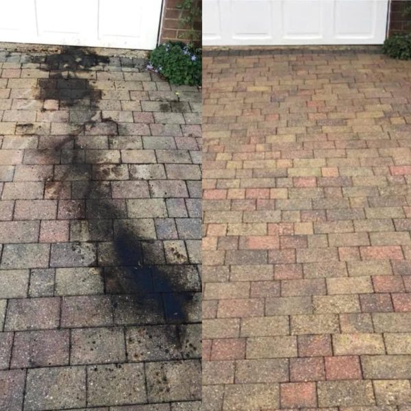 Driveway Cleaning | Removal of Oil Stains