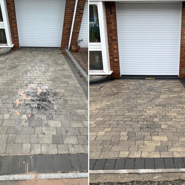 Driveway Cleaning | Removal of Oil Stains